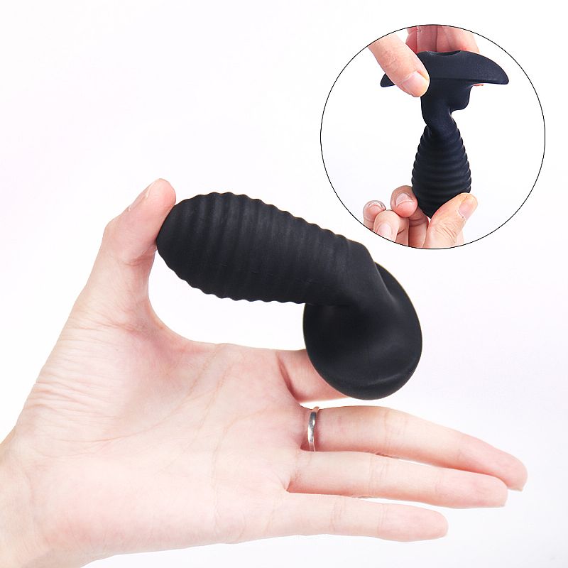 Plug Anal Spiral S-Hande com Vibro: Inovação e Prazer com Silicone Soft Touch - Imagem 4