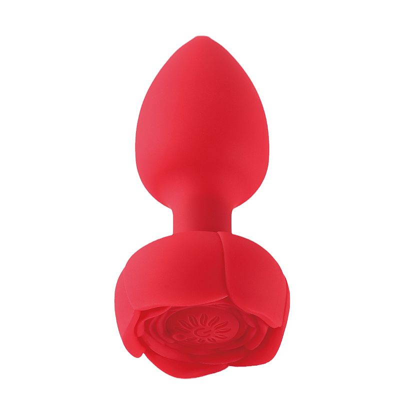 Plug Anal Vermelho em Silicone com Vibrador e Controle Remoto - SI - Exploração e Prazer com 10 Modos de Vibração - Imagem 3