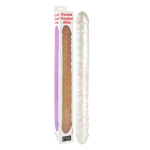 Pênis Duplo 43 cm x 4 cm em TPE – Uso para Duas Pessoas