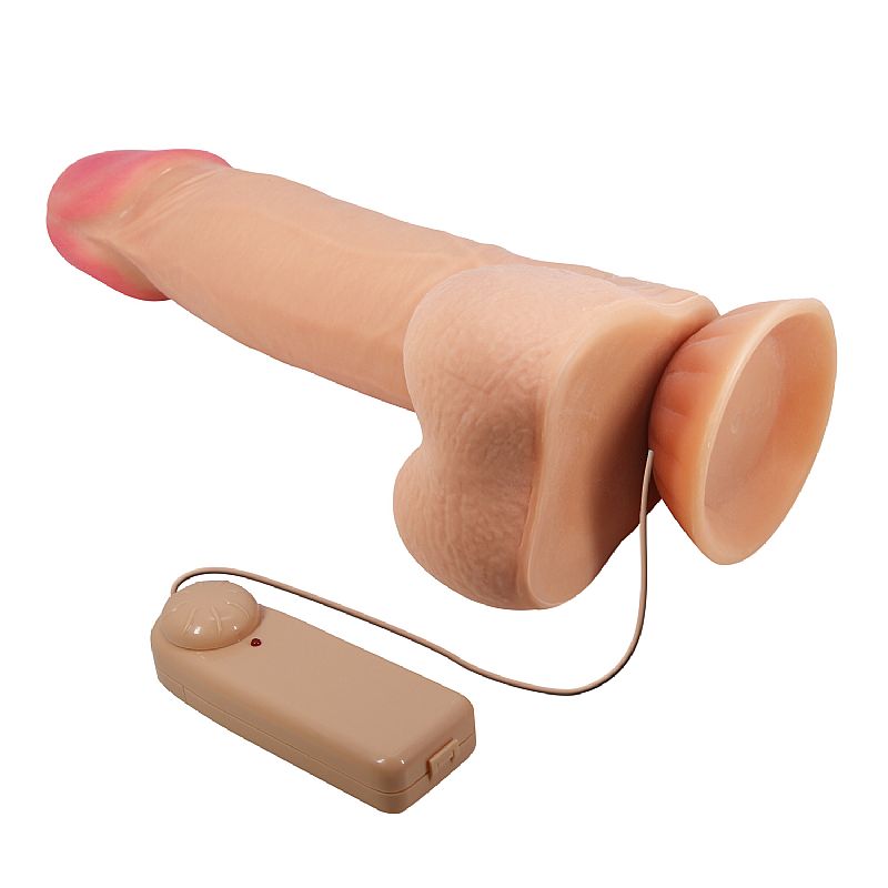 Pênis Realístico Vibrador Multi-Velocidade Sliding Skin 21,8cm - BAILE - Imagem 3