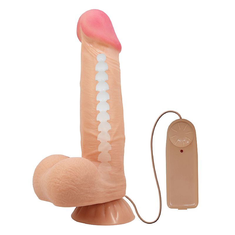 Pênis Realístico Vibrador Multi-Velocidade Sliding Skin 21,8cm - BAILE - Imagem 4
