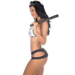 Fantasia Xerife Feminina Sensual | Mini Fantasia Tamanho Único - Imagem 2