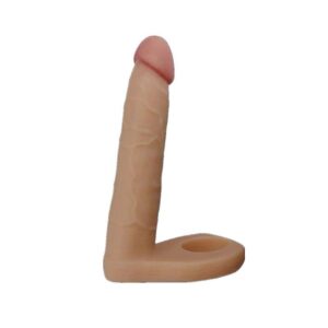 Anel Companheiro SI 14cm – Prótese Flexível Dupla Penetração