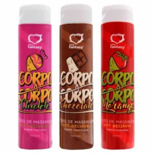 Óleo de massagem beijável Corpo a Corpo 100ml Sexy Fantasy efeito hot