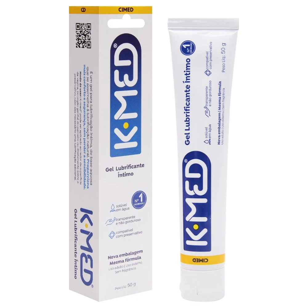 Lubrificante Íntimo Neutro 50G - Conforto e Segurança com K-Med