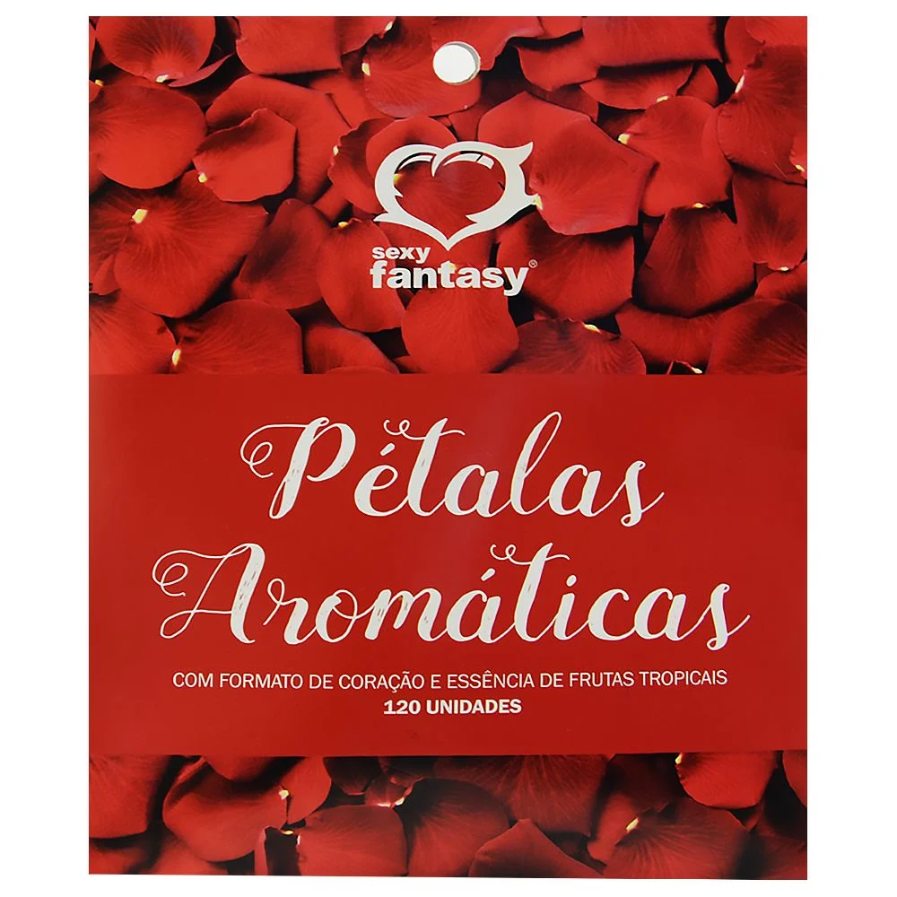Pétalas Perfumadas 120 Unidades Sexy Fantasy