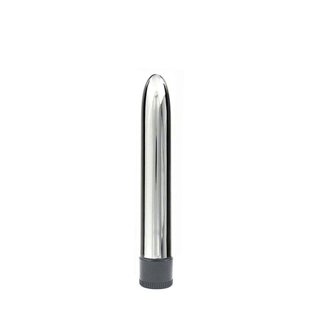 Vibrador Personal Cromado Multivelocidade 17Cm Importação