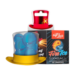 Bolinha Fire Ice Soft Love 6 unidades efeito bifásico calor e frescor