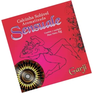 Calcinha comestível solúvel Garji para sexo oral com sabores