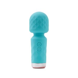 Mini Varinha Mágica Hero Azul Céu Recarregável 10 Modos