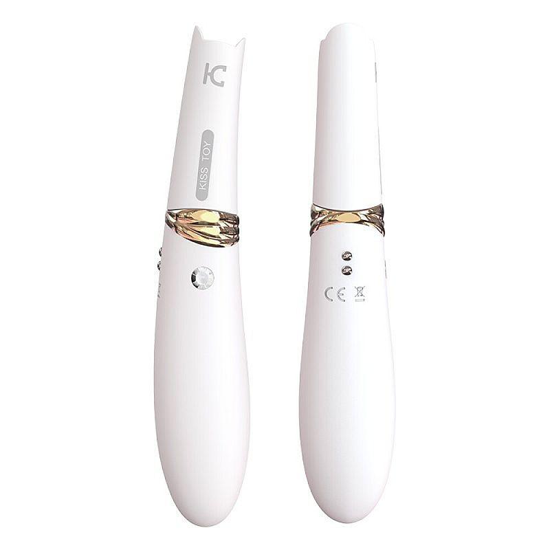 Estimulador Clitoriano Miss CC c/ Vibração e Pulsação - Kisstoy - Toque Suave