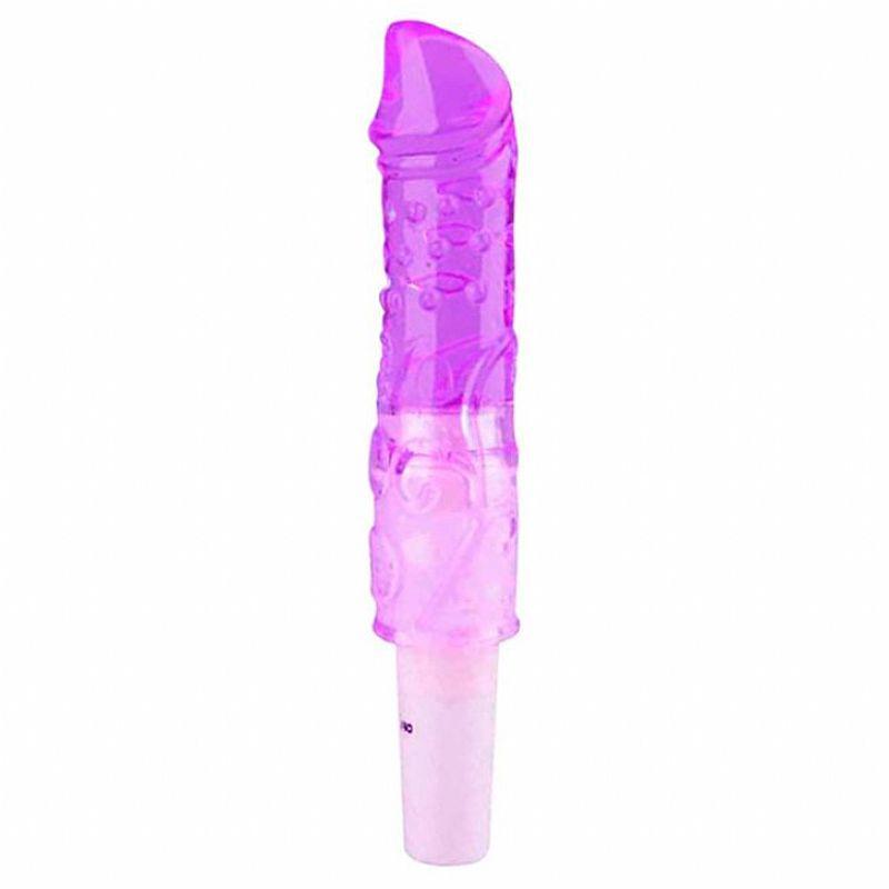 Vibrador Bastão Pênis Cor Roxo Gtoys