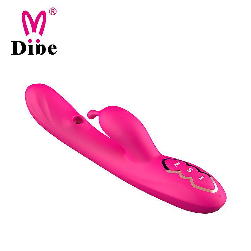 Vibrador pulsação ponto G Dibe flexível com 7 modos vibratórios