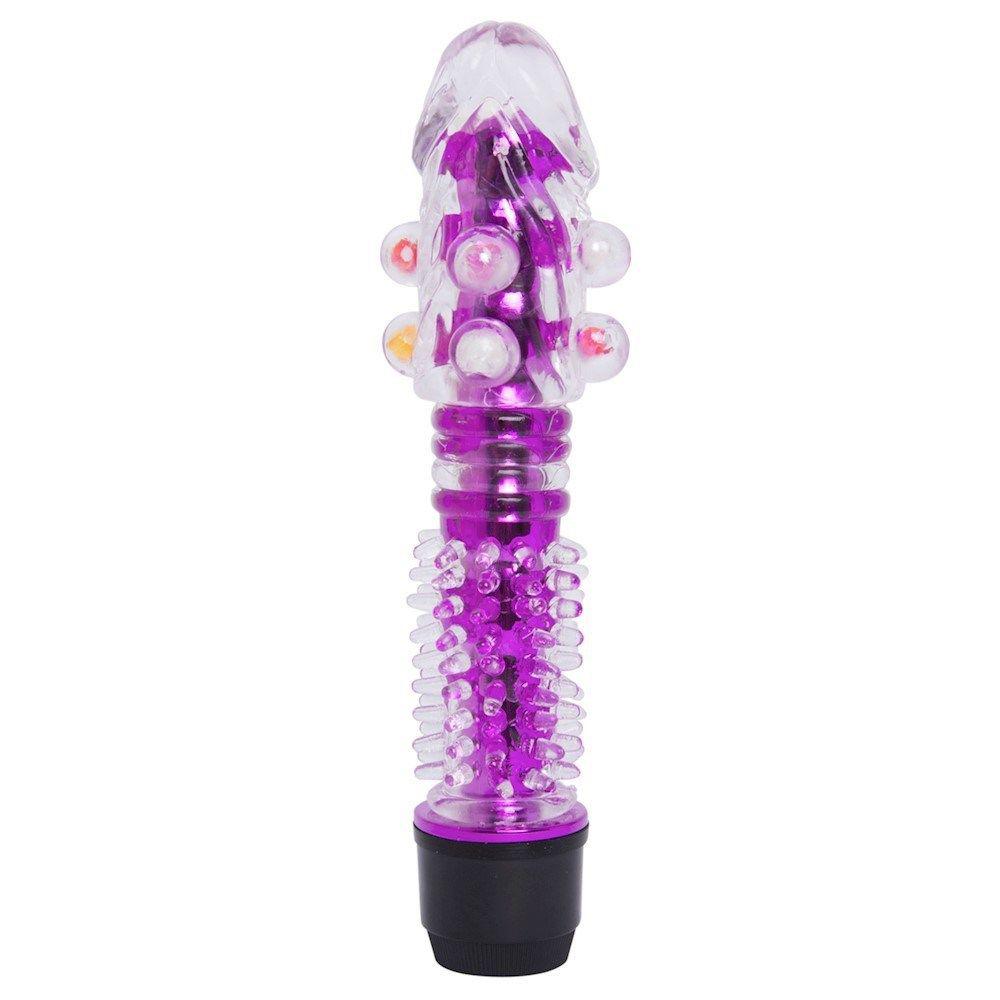 Vibrador Personal Roxo Sensor Pérolas Gtoys