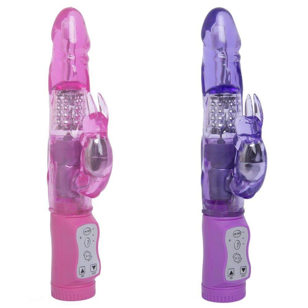 Vibrador Rotativo Rabbit 7 Vibrações 22 X 3cm Gtoys