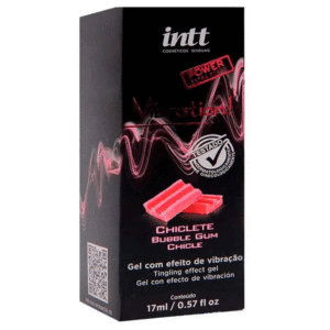 Gel Excitante Beijável Vibration Power Sabor Chiclete 17ml - Intt