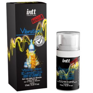 Gel vibrador líquido beijável sabor vodka 17ml Intt - KMV Sex Shop