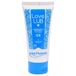 Lubrificante ice íntimo Love Lub 60g La Pimienta efeito refrescante