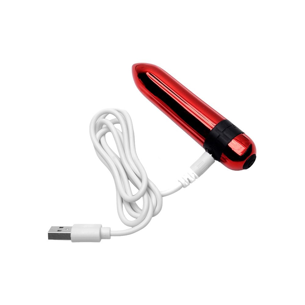 Vibrador Cápsula Recarregável 9 Modos Vipmix Usk - Imagem 3