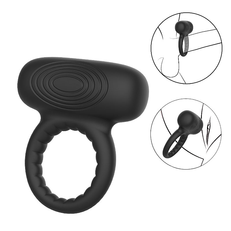 Anel Peniano com Vibrador e Estimulador de Clitóris – SI - Imagem 2