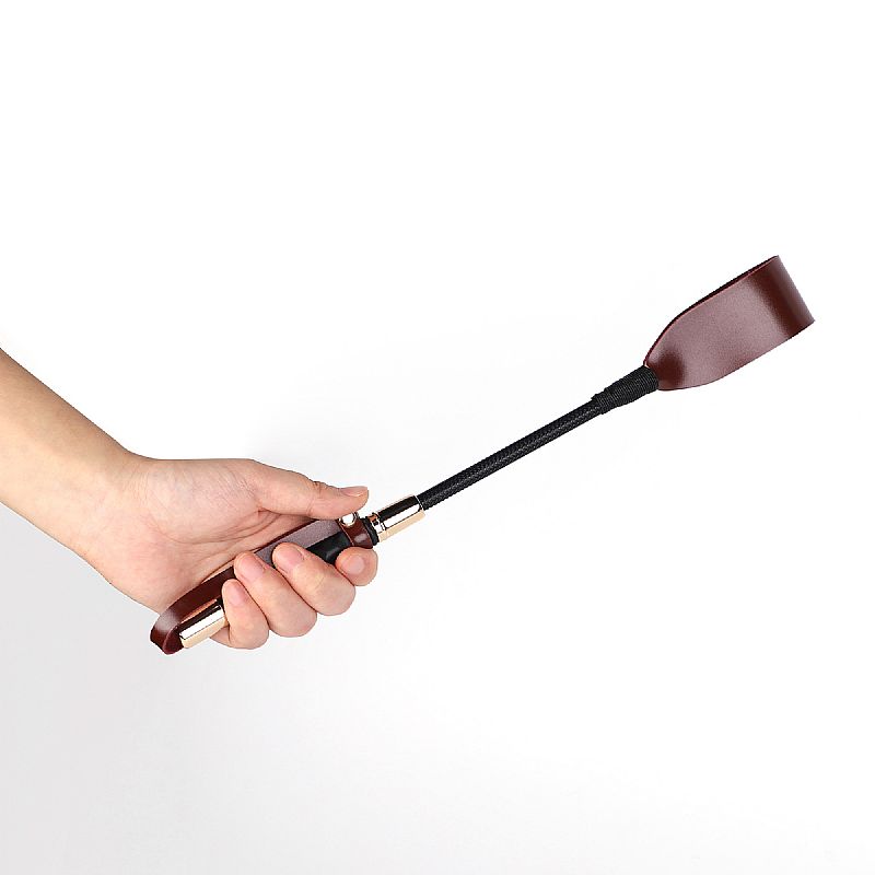 Chibata de Couro PU para Dominação – 44,3 cm | KMV - Imagem 5