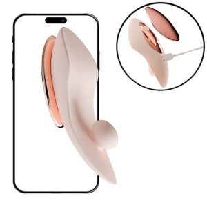 Vibrador de calcinha Winny 10 modos Bluetooth App 10x3,3cm