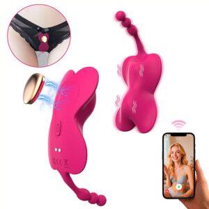 Vibrador de calcinha app Bluetooth 10 modos longa distância